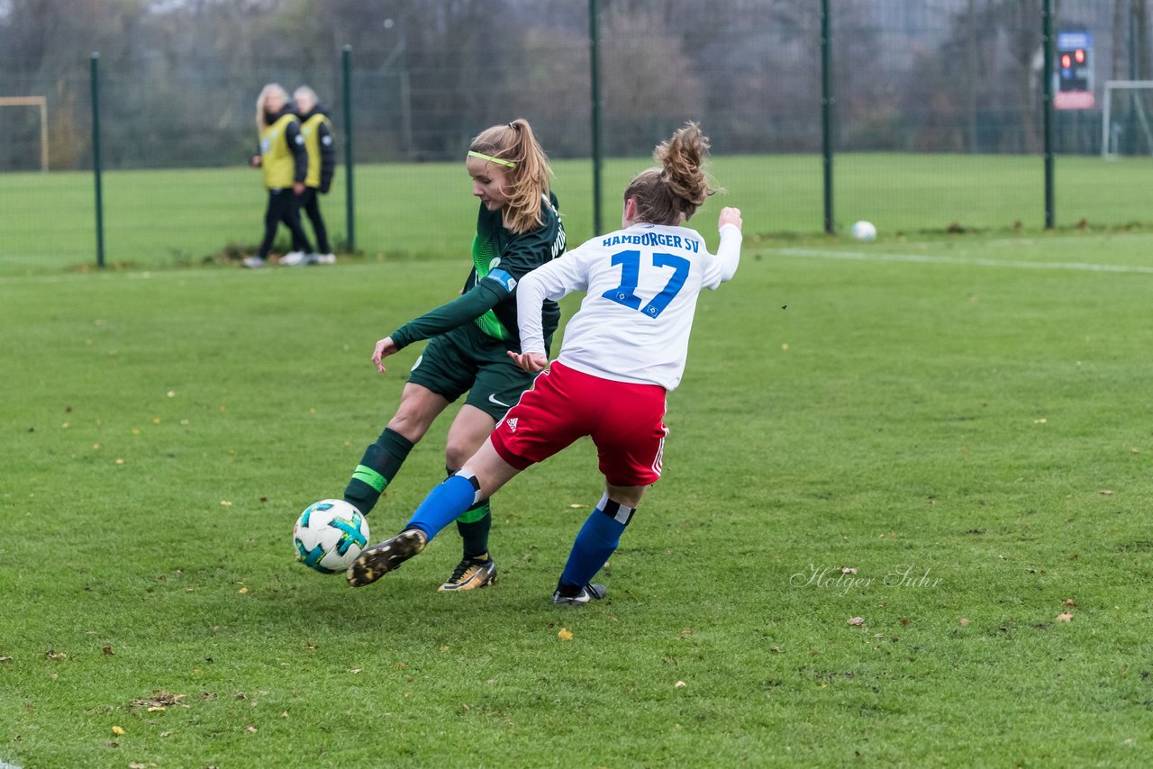 Bild 269 - B-Juniorinnen HSV - VfL Wolfsburg : Ergebnis: 2:1